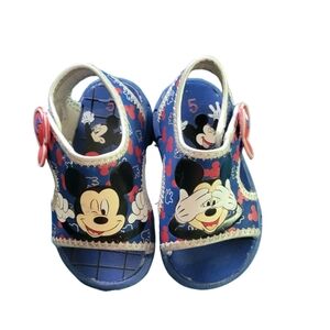 Baby Boy Mickey Mouse Sandals Size 5